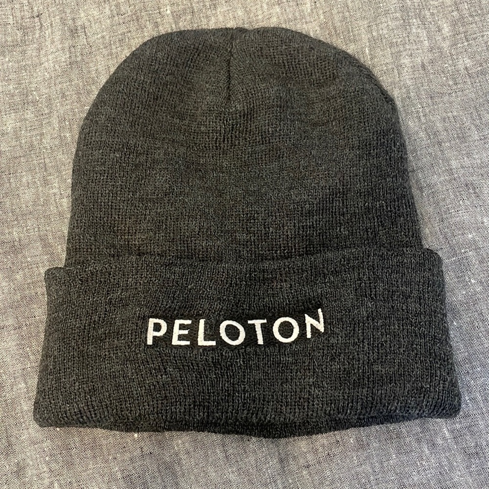 Peloton employee beanie
